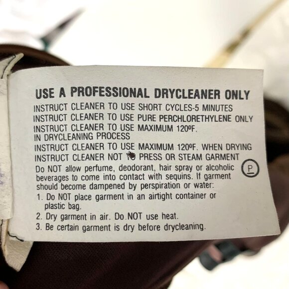 Bronze Shimmer Gown Rhinestone Waist Slip Dress Sleek Hollywood Glam VTG Cache 8 - Picture 12 of 12